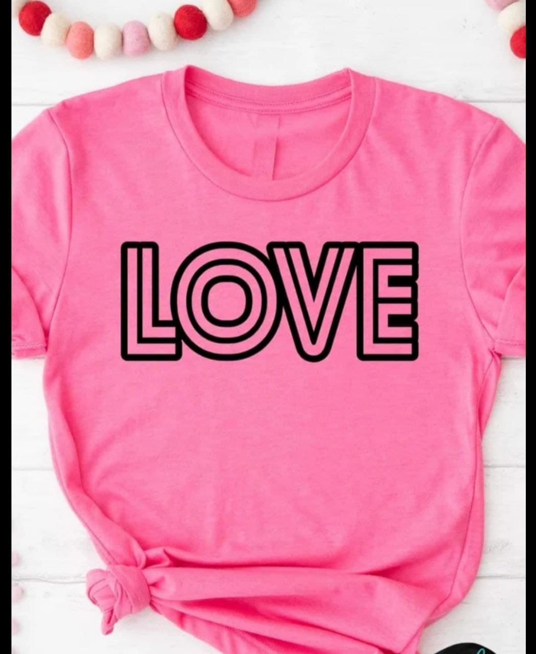 Love Block Tee